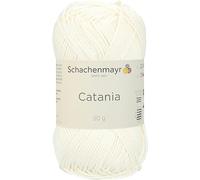 Schachenmayr 9801210-00105 Filato, 100% Cotone, Naturale, 11.5 x 5.2 x 6 cm, 125 unità