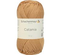 Schachenmayr 9801210-00179 Filati per Maglieria A Mano Catania, 50G Camel