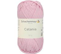 Schachenmayr 9801210-00246 Filato, 100% Cotone, Rosa, 11.5 x 5.2 x 6 cm, 125 unità