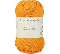Schachenmayr 9801210-00411 Filati per Maglieria A Mano Catania, 50G Mango