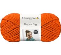 Schachenmayr 9807705-00125 Bravo Big - Filato per Uncinetto, 120 m, 200 g, Arancione (Siena), 23 x 11 x 10 cm, 1 Pezzo
