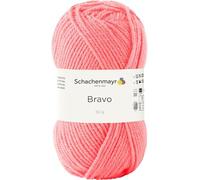 Schachenmayr Bravo 9801211, Gomitolo di Filo per Lavorazione a Maglia, Filato per Uncinetto, 100% poliacrilico, Salmone, 15 x 7 x 7 cm