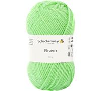 Schachenmayr Bravo 9801211, Gomitolo di Filo per Lavorazione a Maglia, Filato per Uncinetto, 100% poliacrilico, Kiwi, 15 x 7 x 7 cm