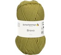 Schachenmayr Bravo 9801211, Gomitolo di filo per lavorazione a maglia, filato per uncinetto, 100% poliacrilico, Grashüpfer, 15 x 7 x 7 cm