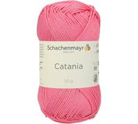 Schachenmayr - Catania Filati per Maglieria e Uncinetto in Cotone, Colore Nr. 225 Rosa - 1 Pezzo