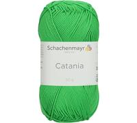 Schachenmayr Catania - Filati per maglieria a mano, 50 g, verde fluo