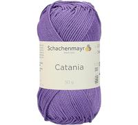 Schachenmayr - Catania Filati per Maglieria e Uncinetto in Cotone, Colore Nr. 113 Viola - 1 Pezzo