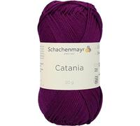 Schachenmayr - Catania Filati per Maglieria e Uncinetto in Cotone, Colore Nr. 128 Fucsia - 1 Pezzo