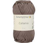 Schachenmayr - Catania Filati per Maglieria e Uncinetto in Cotone, Colore Nr. 161 Orsacchiotto Marrone - 1 Pezzo