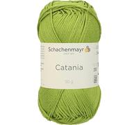 Schachenmayr - Catania Filati per Maglieria e Uncinetto in Cotone, Colore Nr. 205 Mela Verde - 1 Pezzo