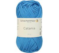 Schachenmayr Catania - Gomitolo di Cotone per Lavorazione a Maglia, 100% Cotone, Capri, 11,5 x 5,2 x 6 cm