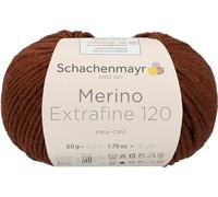 Schachenmayr Merino Extrafine 120, 50G kupfer Filati Per Maglieria A Mano