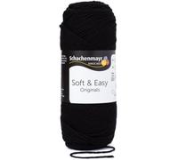 Schachenmayr Soft & Easy 00099 Black Filati per maglieria