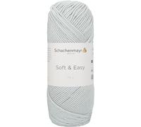 Schachenmayr Soft & Easy, 100 G - Filati per maglieria a mano, colore: Argento