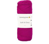 Schachenmayr Soft & Easy, 100 G - Filati per maglieria a mano, colore: fucsia