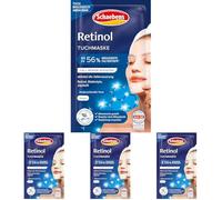 Schaebens Maschera di stoffa retinolo (Confezione da 4)