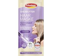Schaebens Maschera per capelli al burro di karitè - morbidezza e lucentezza - per capelli danneggiati e secchi VEGAN