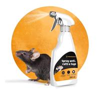 Schädlingsmeister - Spray repellente per ratti e topi - 500 ml - Protezione a lungo termine per interni ed esterni con eucalipto, per espellere topi e respingere i ratti, prodotto in Germania