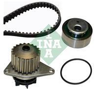 Pompa dell'acqua + kit cinghia di distribuzione INA 530 0012 30