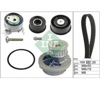 INA 530 0078 30 Kit cinghia distribuzione, pompa acqua