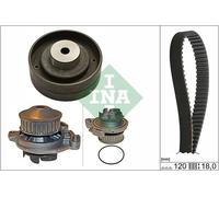 Schaeffler INA 530 0151 30 Pompa acqua + Kit cinghie dentate per AUDI,VW