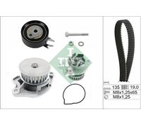 Schaeffler INA 530 0166 31 Pompa acqua + Kit cinghie dentate per SEAT,VW