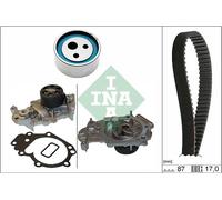 Schaeffler INA 530 0182 31 Pompa acqua + Kit cinghie dentate per RENAULT