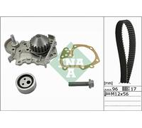 Schaeffler INA 530 0191 31 Pompa acqua + Kit cinghie dentate per DACIA,NISSAN,RE