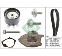 Pompa dell'acqua + kit cinghia di distribuzione INA 530 0197 31