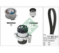 Pompa dell'acqua + kit cinghia di distribuzione INA 530 0201 30