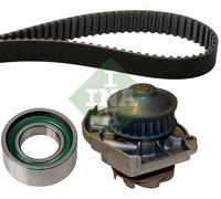 Pompa dell'acqua + kit cinghia di distribuzione INA 530 0206 30