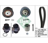 Pompa dell'acqua + kit cinghia di distribuzione INA 530 0361 30