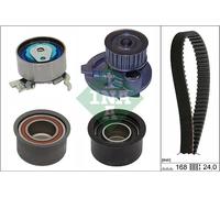 Schaeffler INA 530 0444 30 Pompa acqua + Kit cinghie dentate per OPEL,VAUXHALL