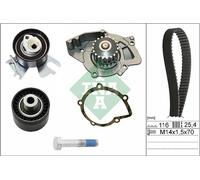 Schaeffler INA 530 0449 30 Pompa acqua + Kit cinghie dentate per CITROËN,FIAT,FO