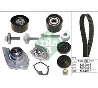 Schaeffler INA 530 0638 30 Pompa acqua + Kit cinghie dentate per NISSAN,OPEL,REN
