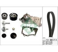 Schaeffler INA 530 0639 30 Pompa acqua + Kit cinghie dentate per RENAULT