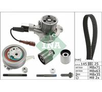 Schaeffler INA 530 0759 30 Pompa acqua + Kit cinghie dentate per SKODA,VW
