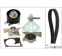 INA 530 0843 30 Kit cinghia distribuzione, pompa acqua