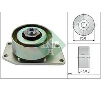 Schaeffler INA 531 0306 10 Rullo tenditore, Cinghia Poly-V per CITROËN,PEUGEOT,P