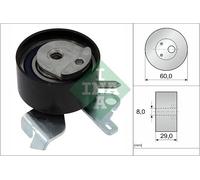 Schaeffler INA 531 0755 10 Rullo tenditore, Cinghia dentata per CITROËN,PEUGEOT