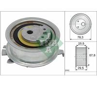 Schaeffler INA 531 0825 10 Rullo tenditore, Cinghia dentata per AUDI,SEAT,SKODA,