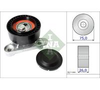 INA Rullo tenditore 531 0871 10 Cinghia Poly-V per VW, Audi, SEAT, SKODA