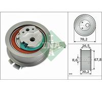 Schaeffler INA 531 0894 10 Rullo tenditore, Cinghia dentata per AUDI,MAN,SEAT,SK