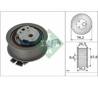 Schaeffler INA 531 0962 10 Rullo tenditore, Cinghia dentata per AUDI,CUPRA,SEAT,