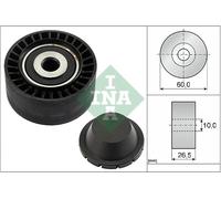 Puleggia di rinvio/guida, cinghia trapezoidale INA 532 0331 10