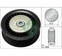 Schaeffler INA 532 0678 10 Galoppino/Guidacinghia, Cinghia Poly-V per DACIA,LADA