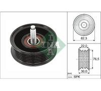 Schaeffler INA 532 0922 10 Galoppino/Guidacinghia, Cinghia Poly-V per JAGUAR,JAG