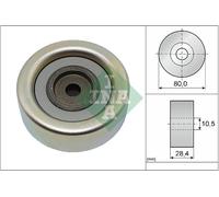 Schaeffler INA 532 0933 10 Galoppino/Guidacinghia, Cinghia Poly-V per MITSUBISHI