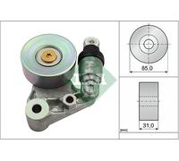 Schaeffler INA 534 0021 10 Tendicinghia, Cinghia Poly-V per NISSAN