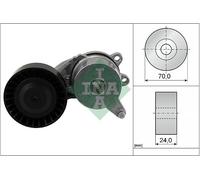 Schaeffler INA 534 0553 10 Tendicinghia, Cinghia Poly-V per CITROËN,PEUGEOT,TOYO